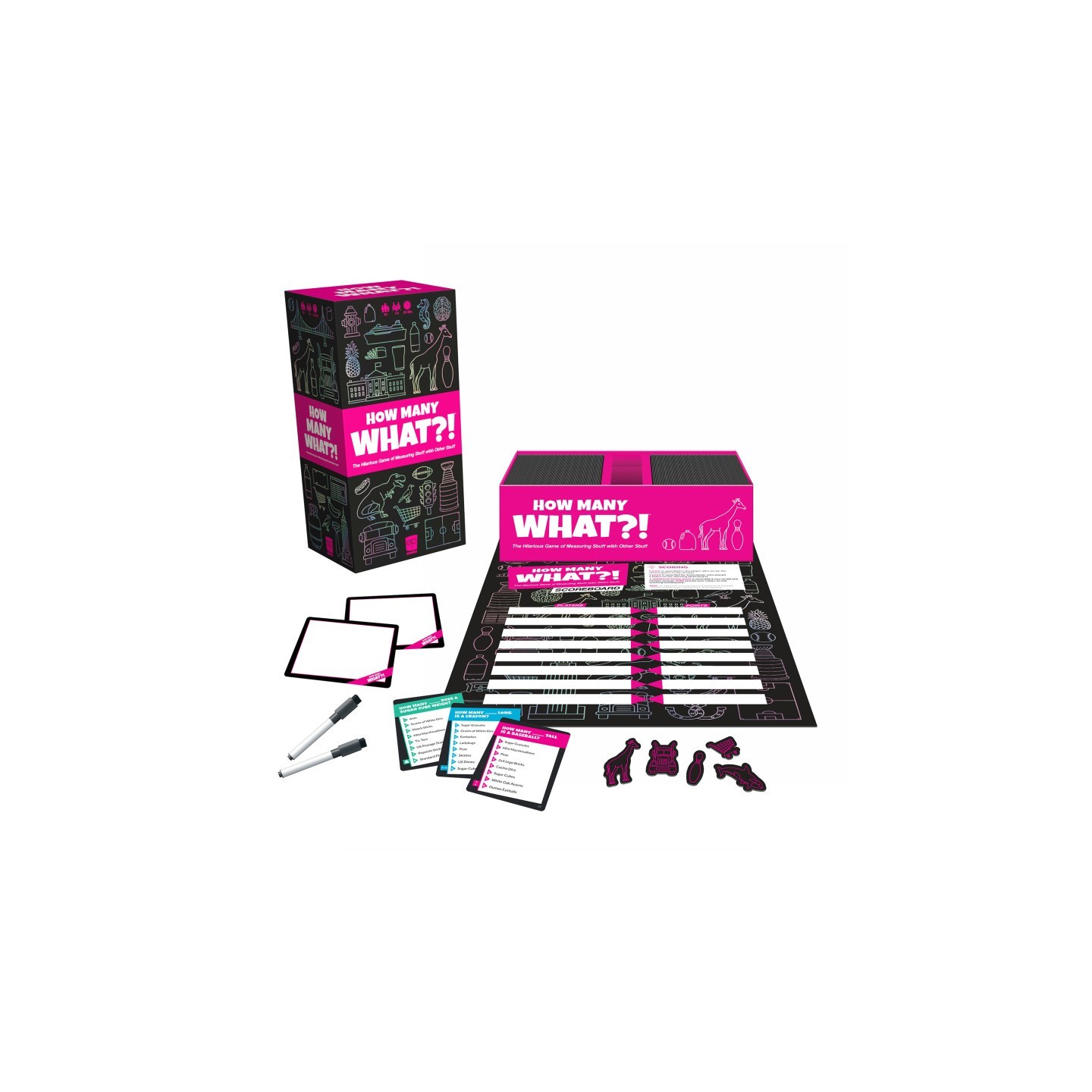 USAopoly How Many What?! Board Game