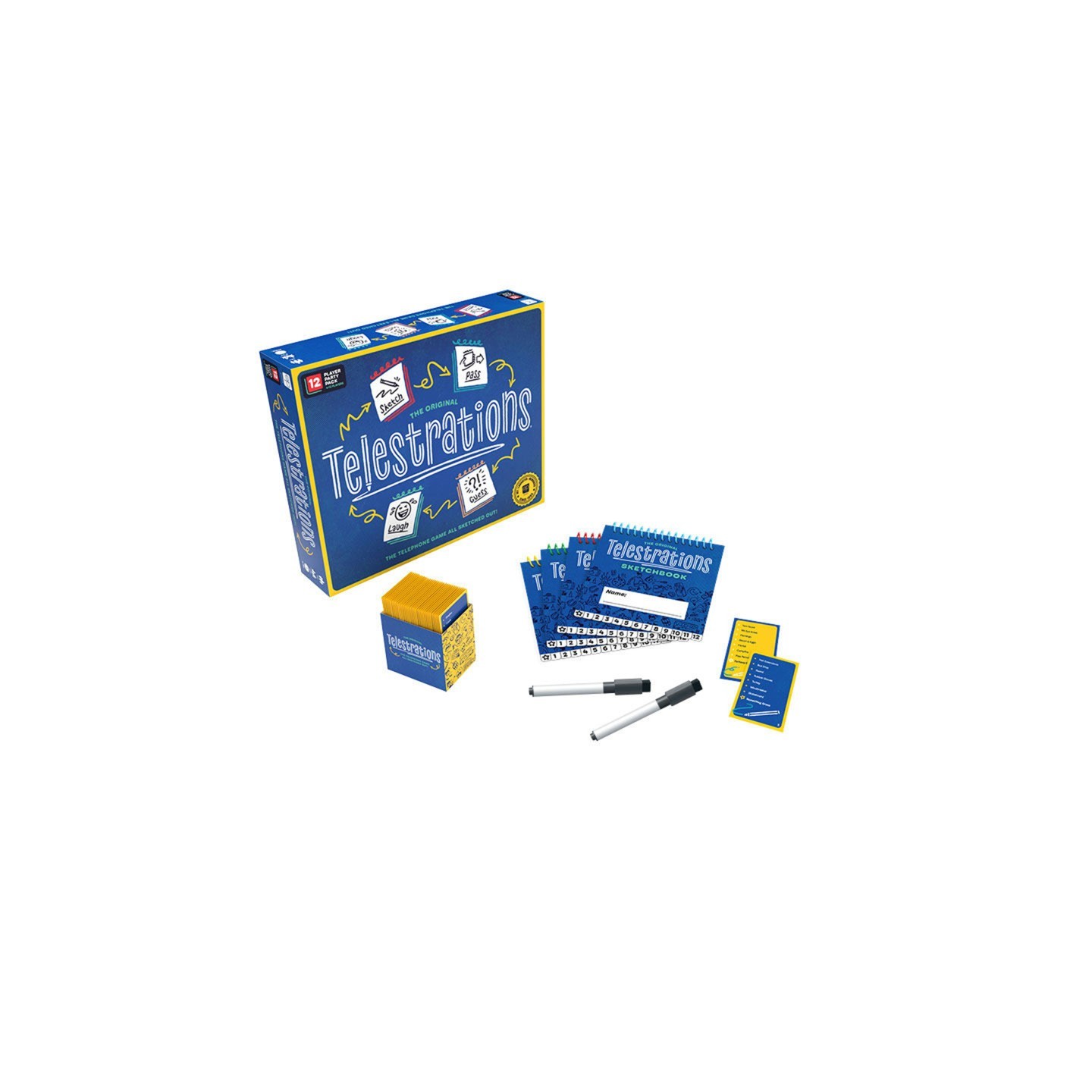 USAopoly Telestrations® 12 Player: The Party Pack