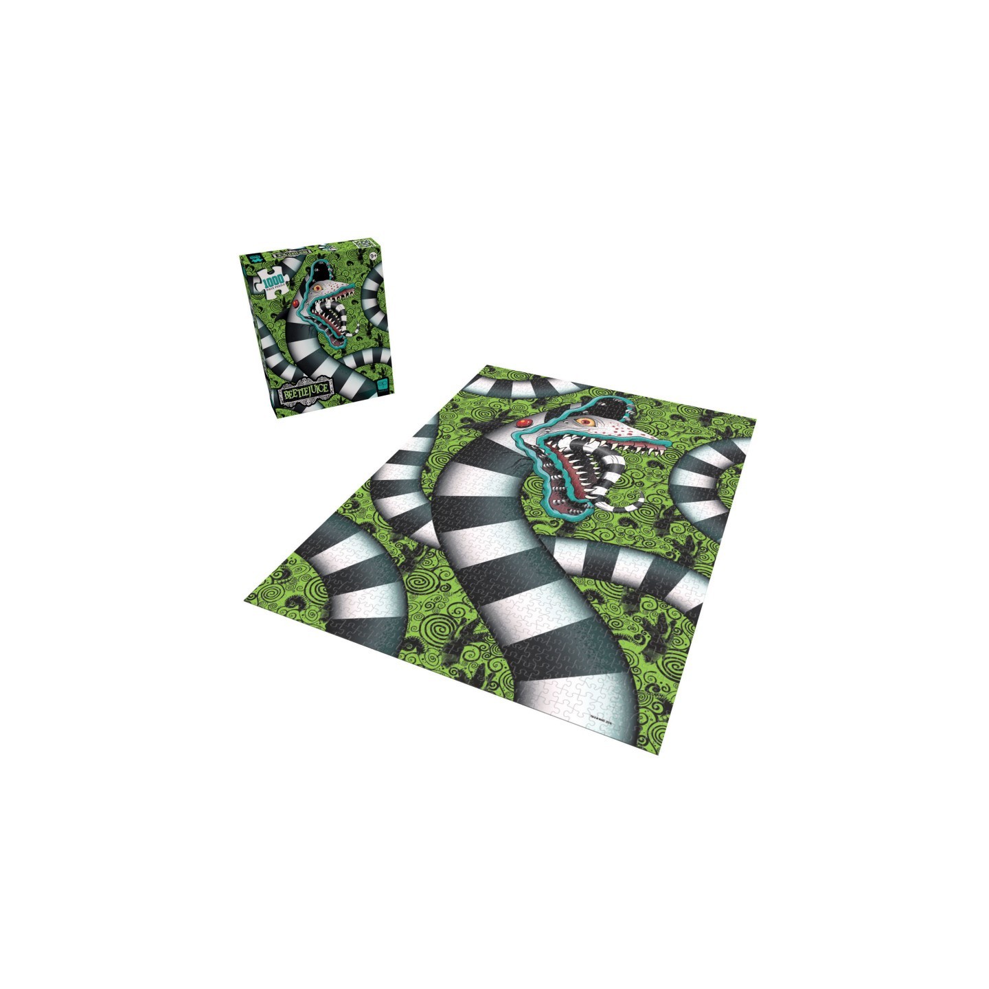 USAopoly Beetlejuice Sandworm! Puzzle, 1000 Pieces