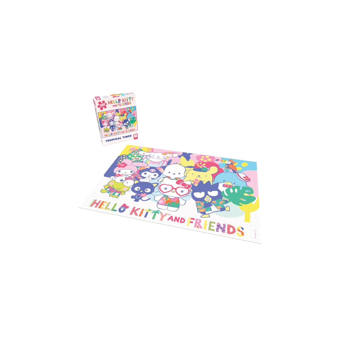 USAopoly Hello Kitty and Friends Tropical Times 1000-Piece Puzzle