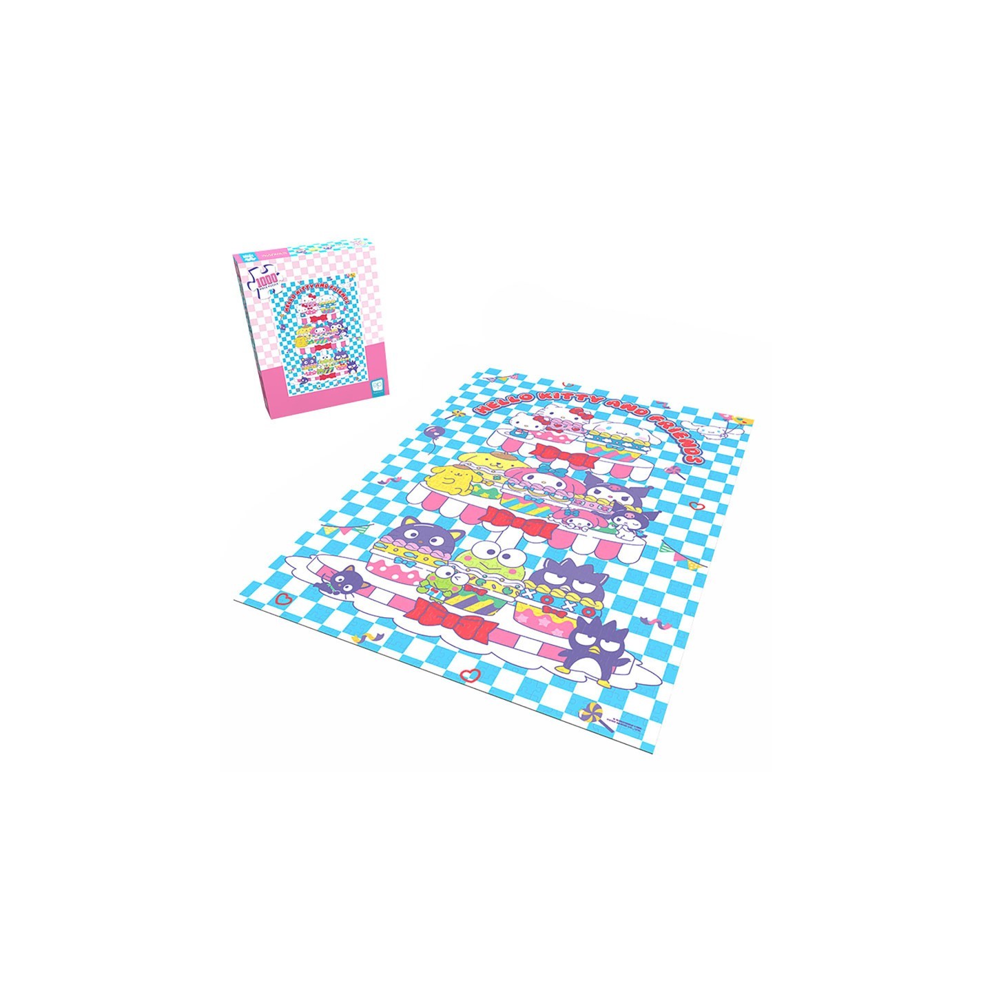 USAopoly Hello Kitty® and Friends "Sweet Cupcakes" 1,000 Piece Puzzle