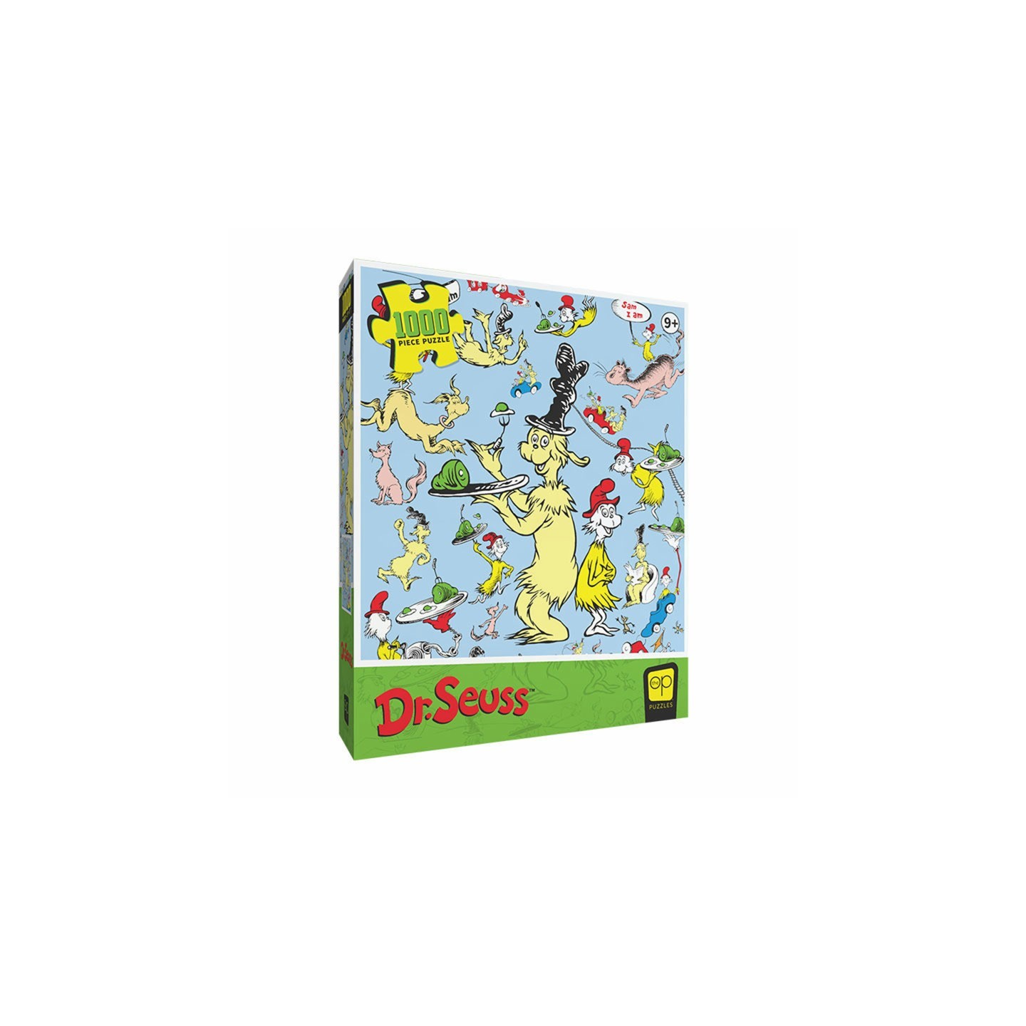 USAopoly Puzzle Dr. Seuss "Green Eggs And Ham"
