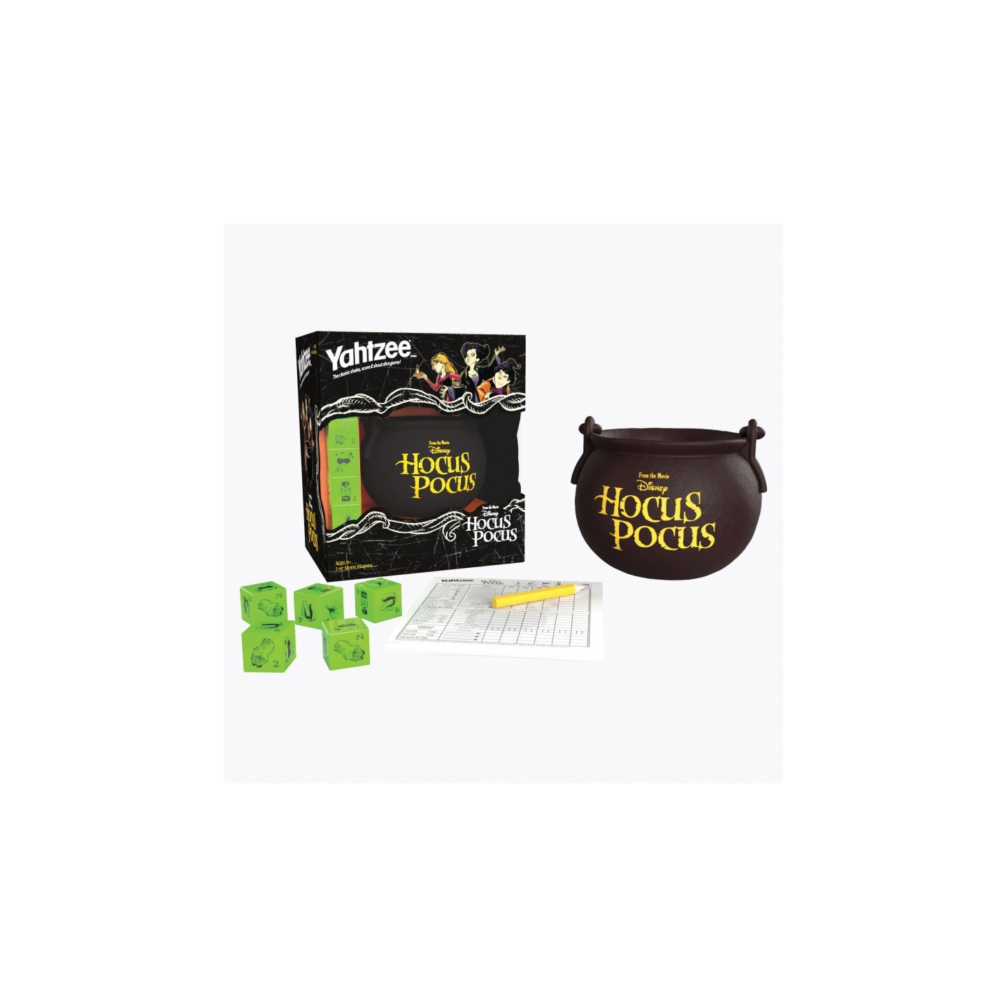 USAopoly YAHTZEE®: Disney Hocus Pocus