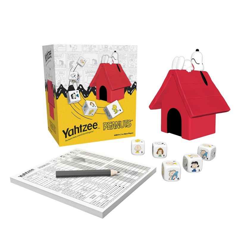 USAopoly YAHTZEE® Peanuts Dice Rolling Game