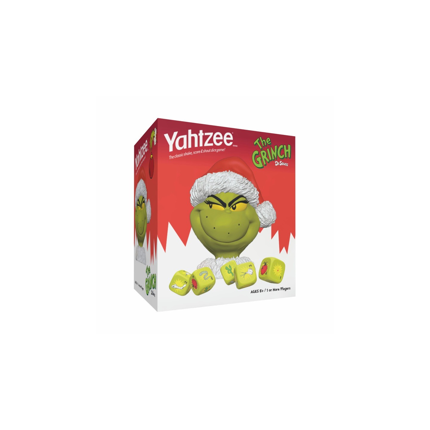 USAopoly YAHTZEE® The Grinch Dice Rolling Game