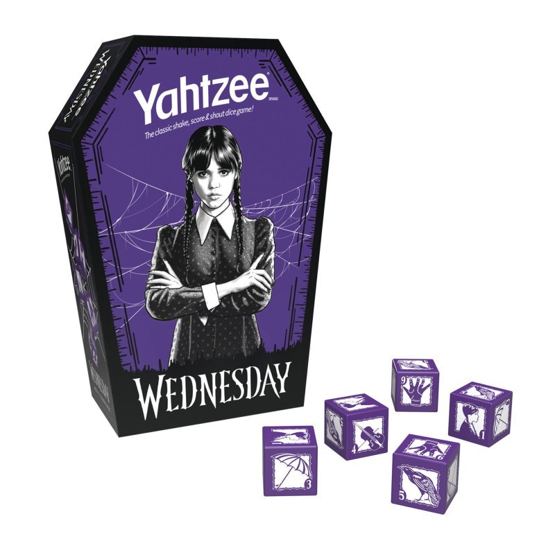 USAopoly YAHTZEE®: Wednesday Dice Game