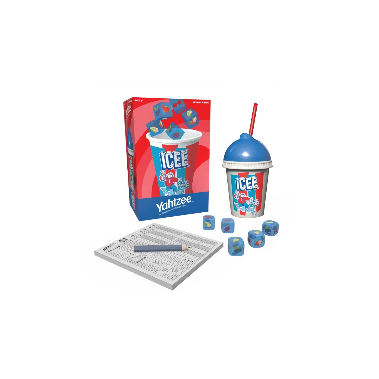 USAopoly YAHTZEE® ICEE Dice Rolling Game