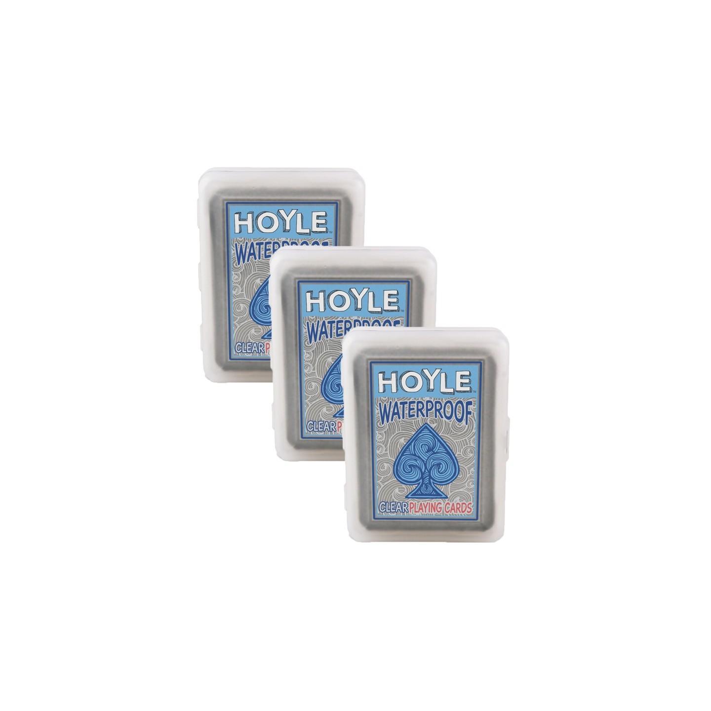 Hoyle Waterproof Playing Cards, 3 Decks
