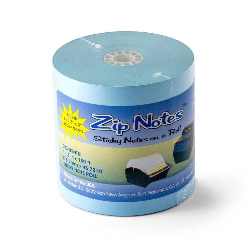 Zip Notes Zip Notes Refill Paper, Blue