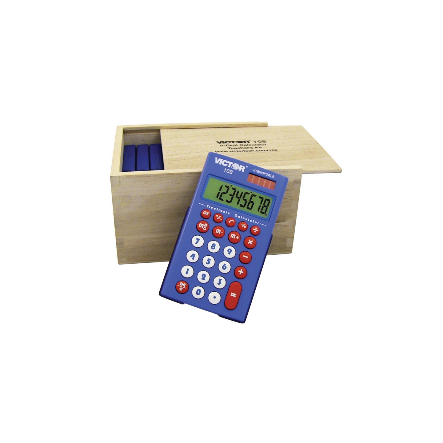Victor Teacher's Kit: 10 Pack of Pocket Calculators