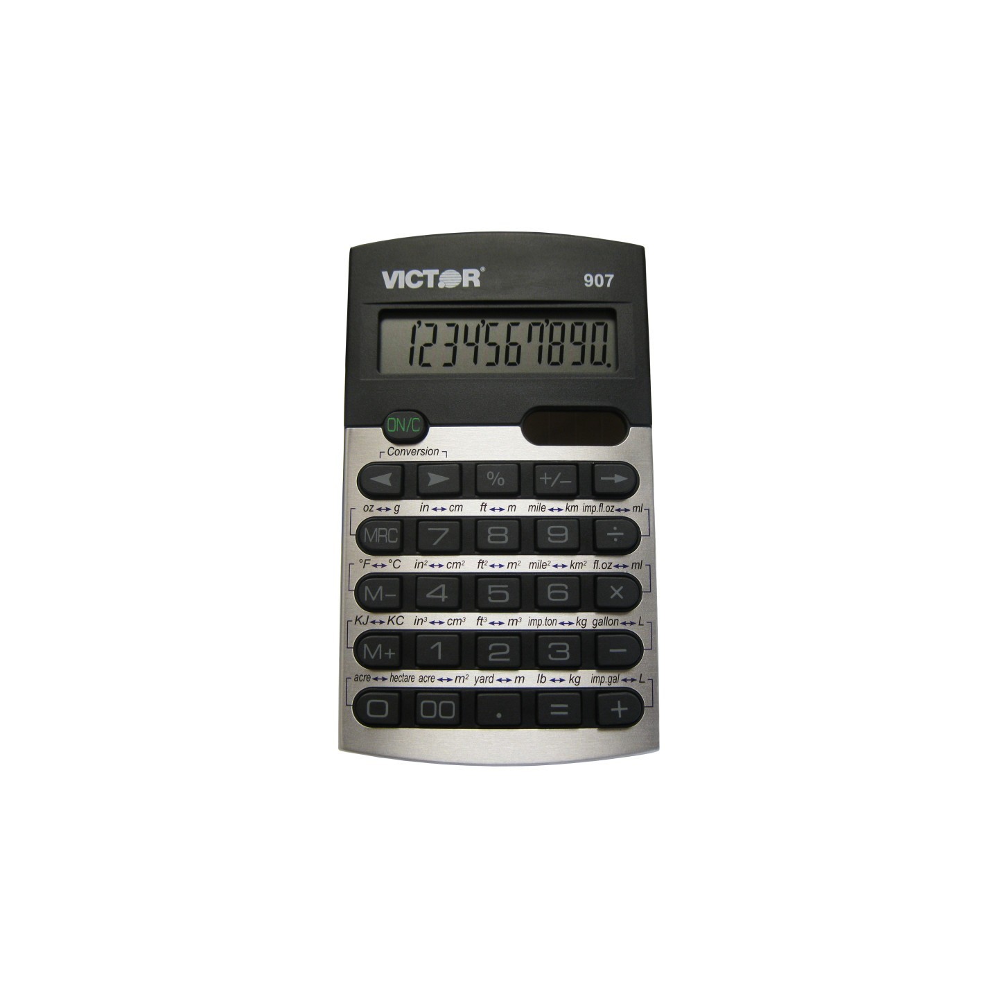 Victor 10 Digit Portable Metric Conversion Calculator