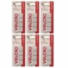 VELCRO® Sticky Back™ Square Fasteners, 7/8", White, 12 Per Pack, 6 Packs