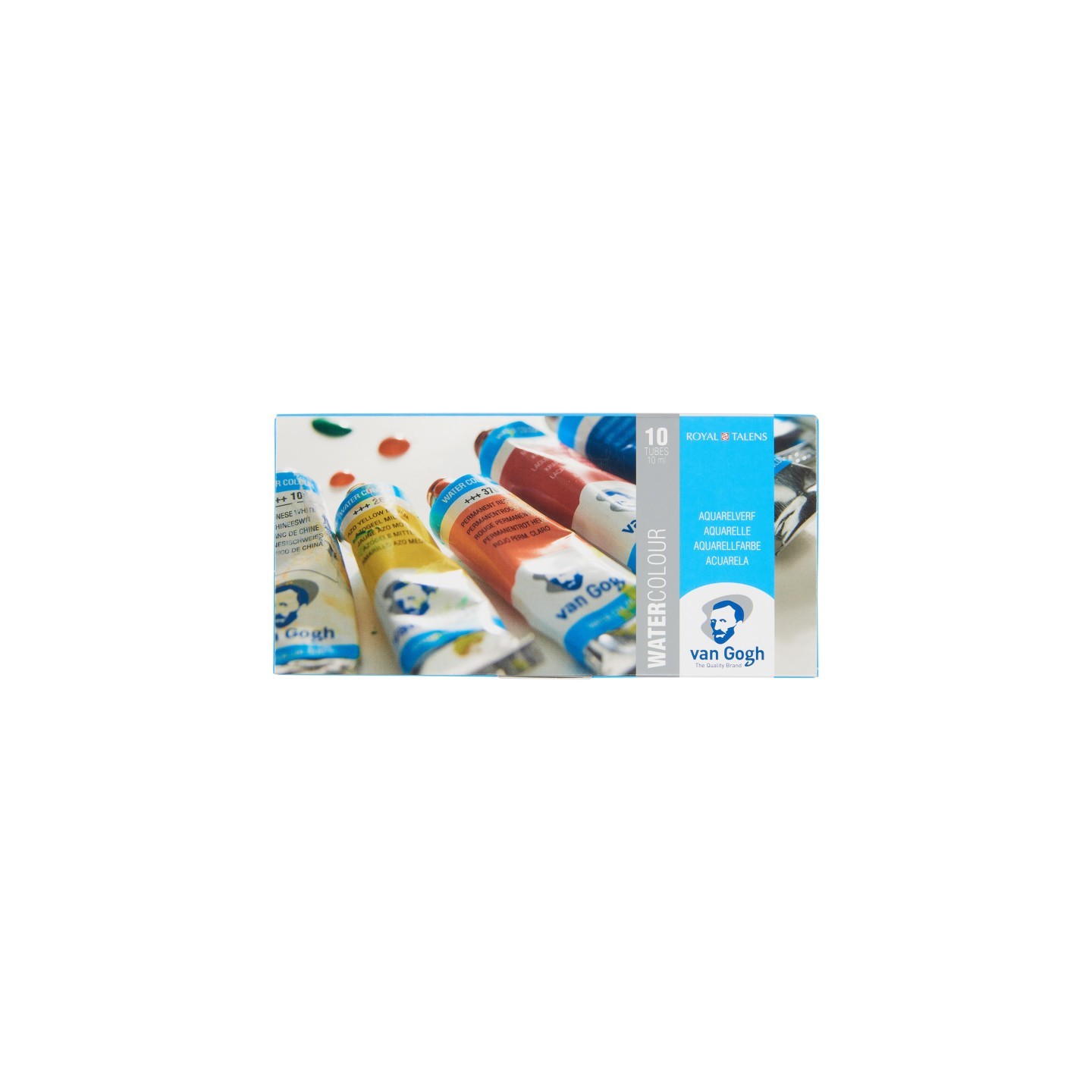 Van Gogh Watercolor Tube Set, 10 x 10mL, General Selection