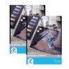 Van Gogh Watercolor Paper Pad, 140lbs, Black, Cold Press, 11" x 15", 12 Sheets, Pack of 2