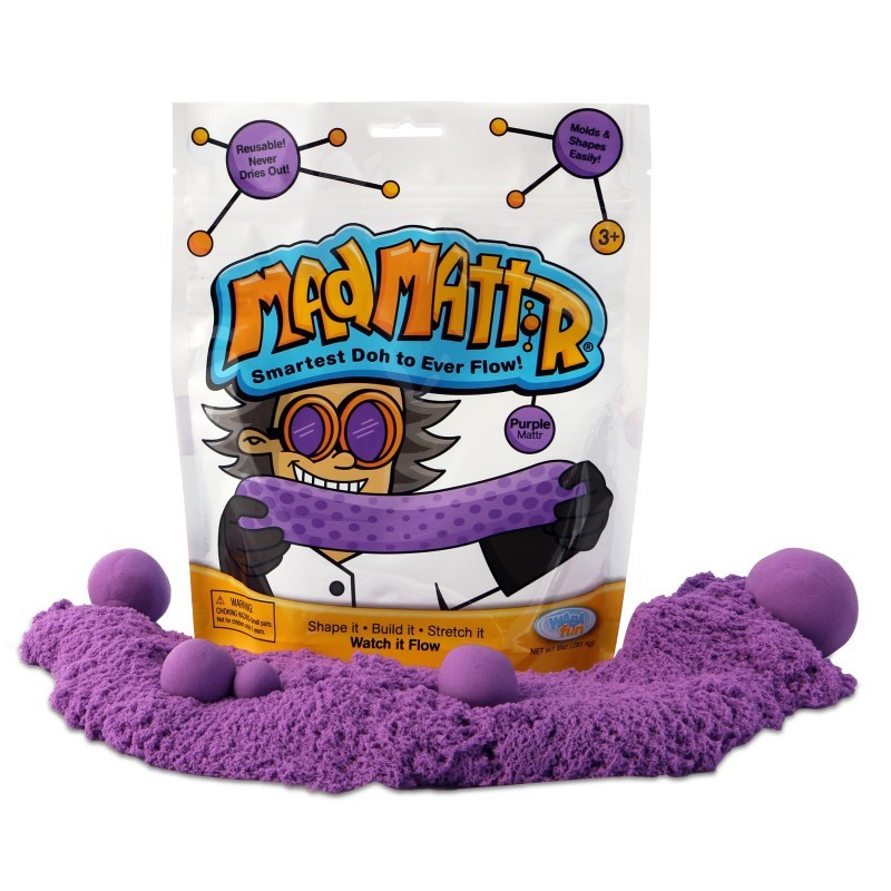 Relevant Play Mad Mattr Modeling Compound, 10 oz., Purple