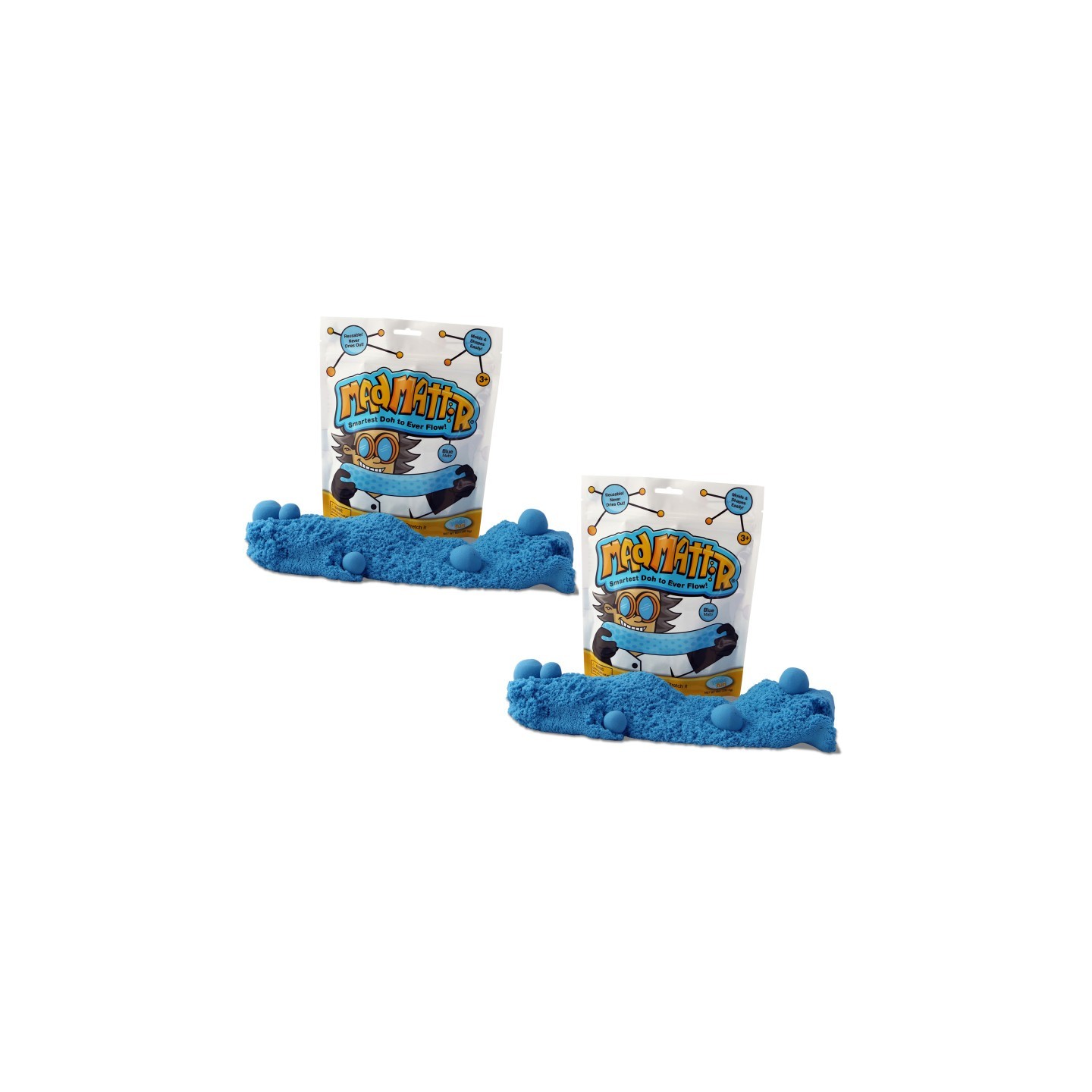 Relevant Play Mad Mattr, Blue, 10 oz. Per Pack, 2 Packs