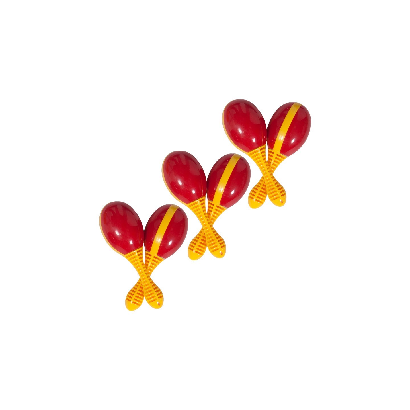 Westco Educational Products Mini Maracas, 2 Per Pack, 3 Packs