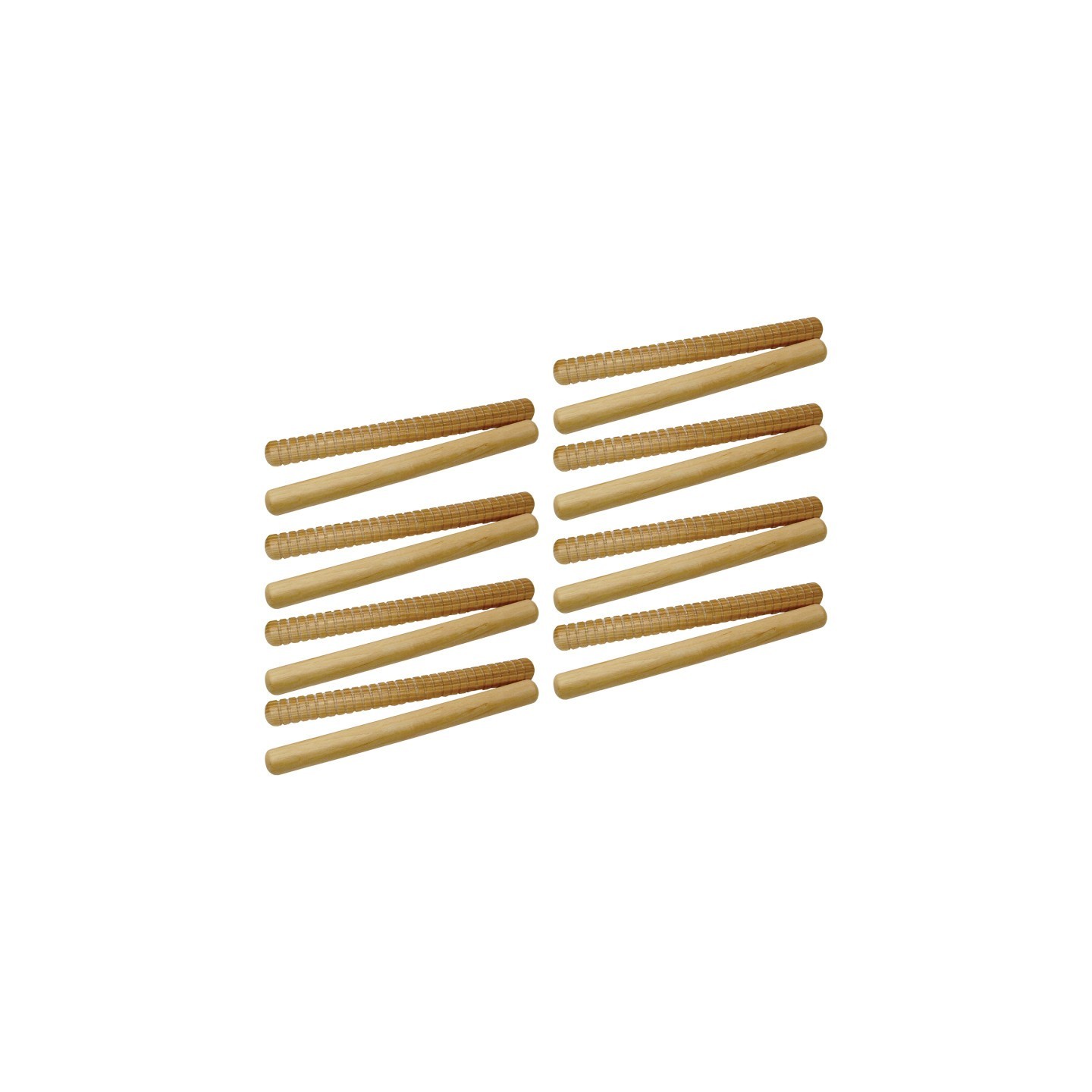 Westco Educational Products Hickory Rhythm Sticks - 8", 12 Pair