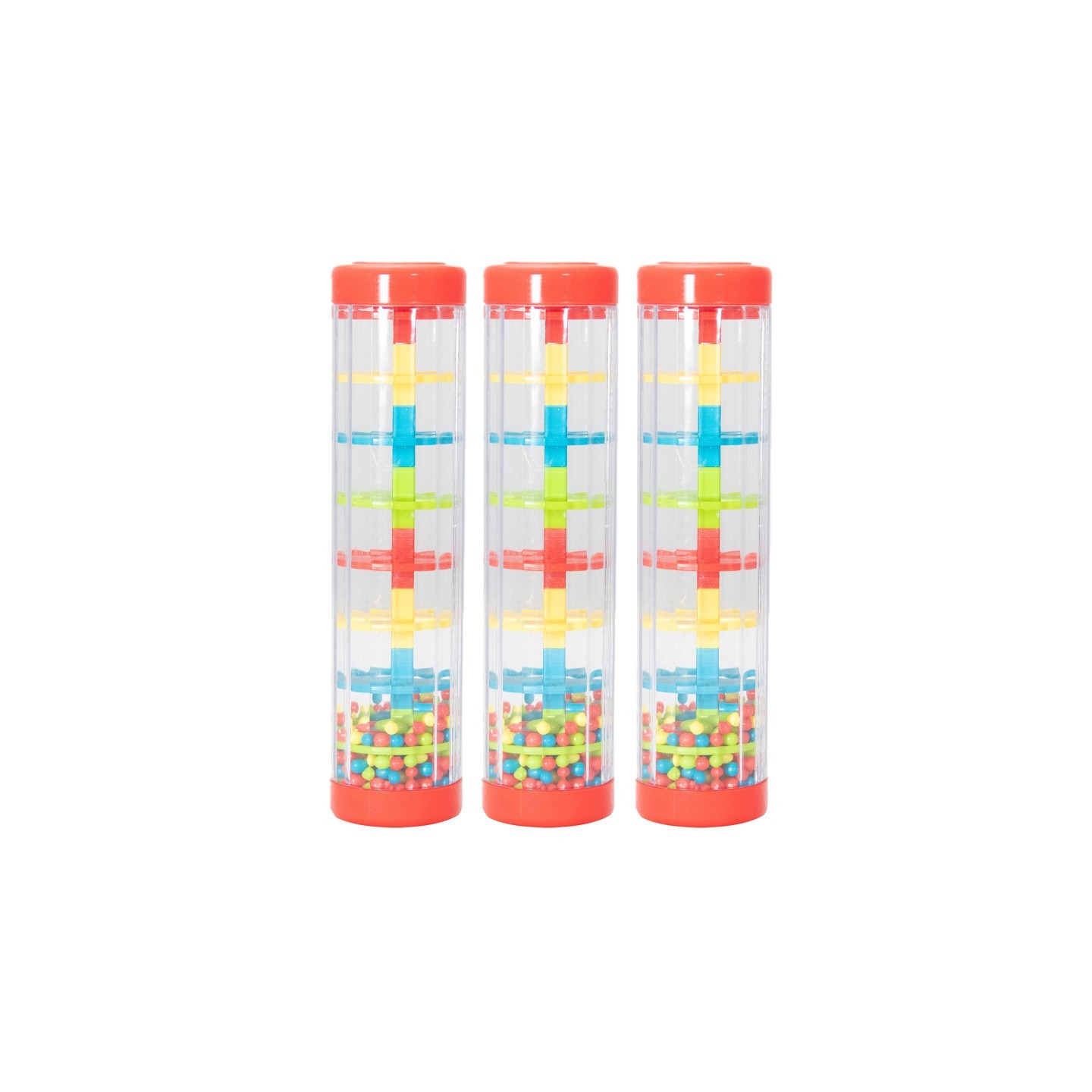 Westco Educational Products 4" Mini Rainshaker, Pack of 3