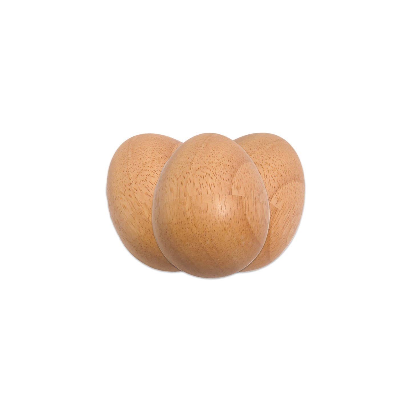 Westco Educational Products Wooden Egg Shaker, Large, Set of 3