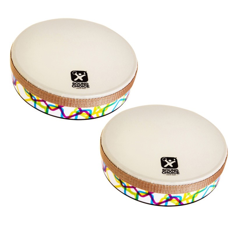 Sound Choice Remo Hand Drum, Pack of 2