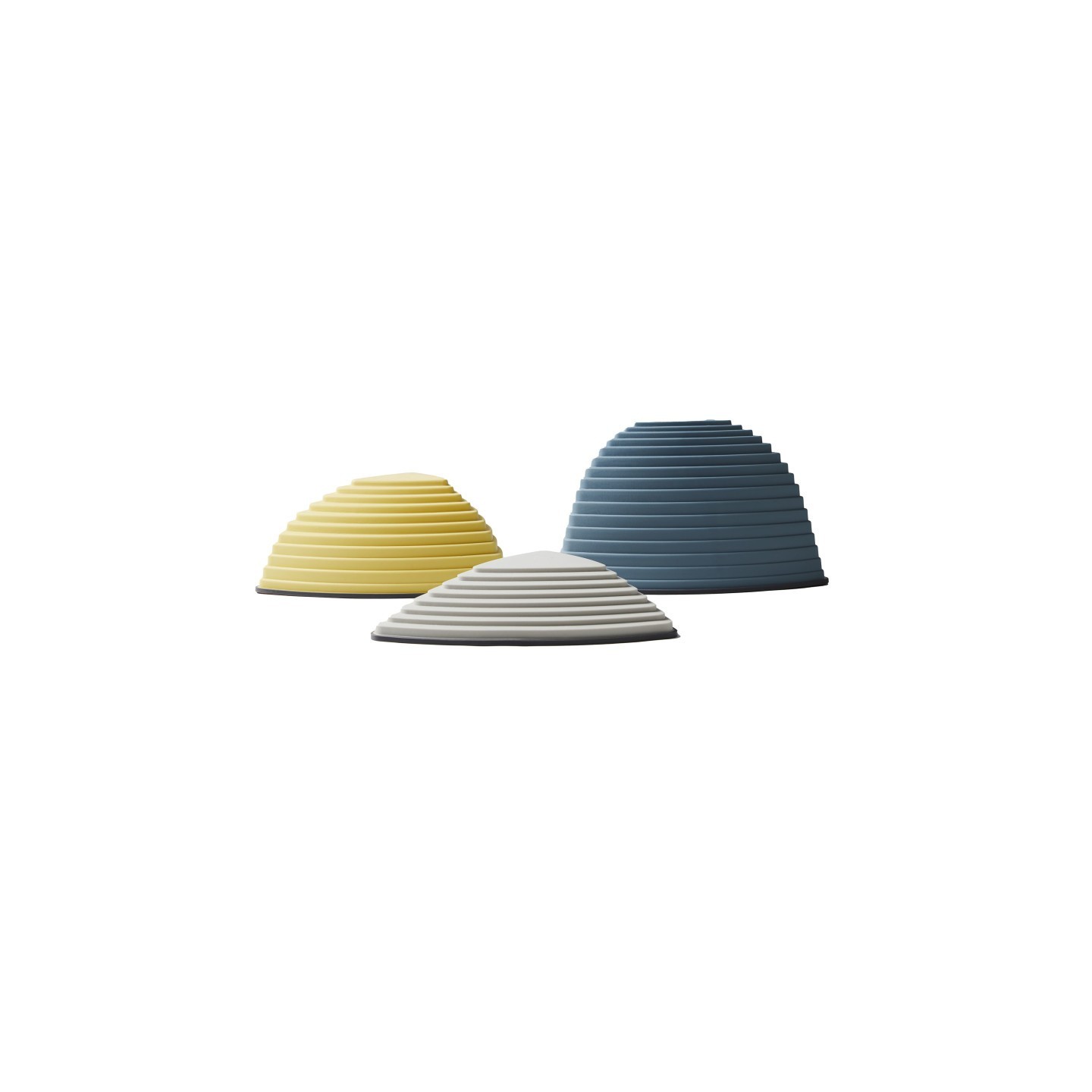 GONGE Hilltops - The Original Non-Slip Stepping Stones for Kids - Balance, Coordination, Motor Skills - Nordic Colors - Set of 3