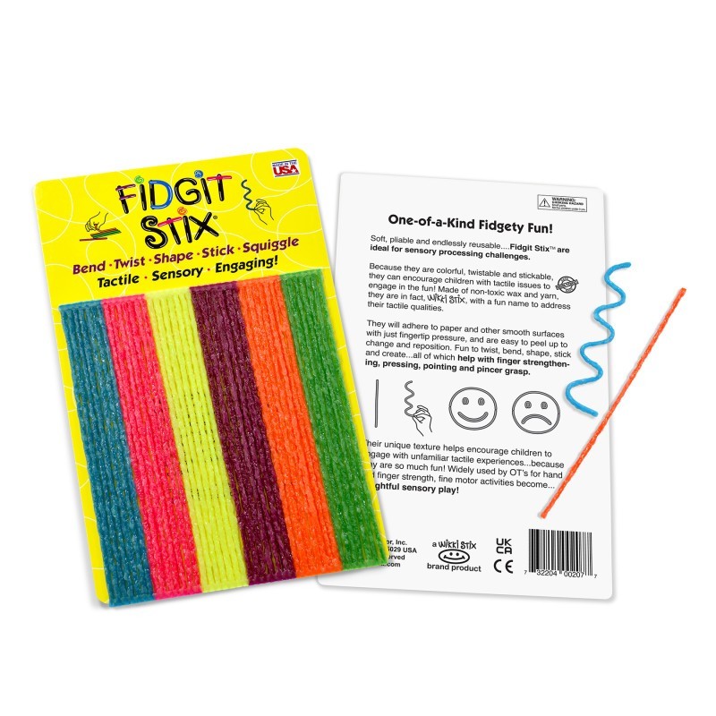 Wikki Stix® Fidgit Stix, Pack of 42