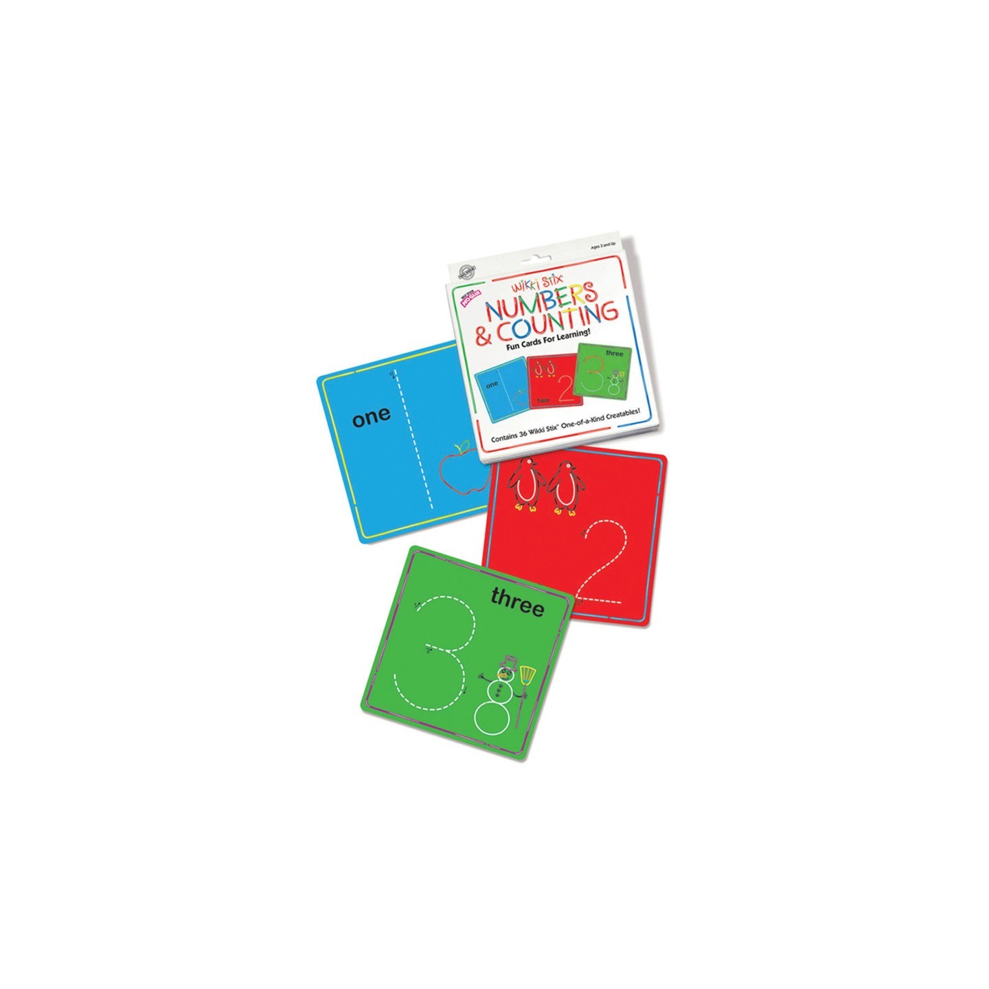 Wikki Stix® Numbers & Counting Cards Set