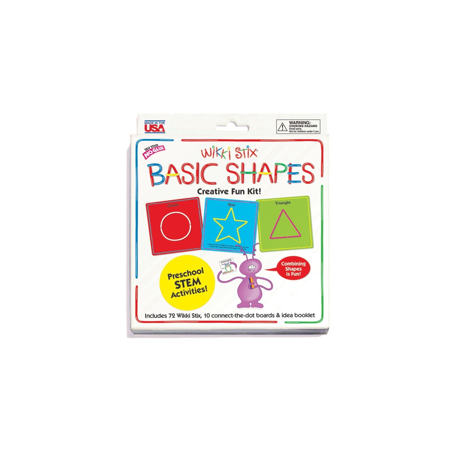 Wikki Stix® Basic Shapes Cards Kit
