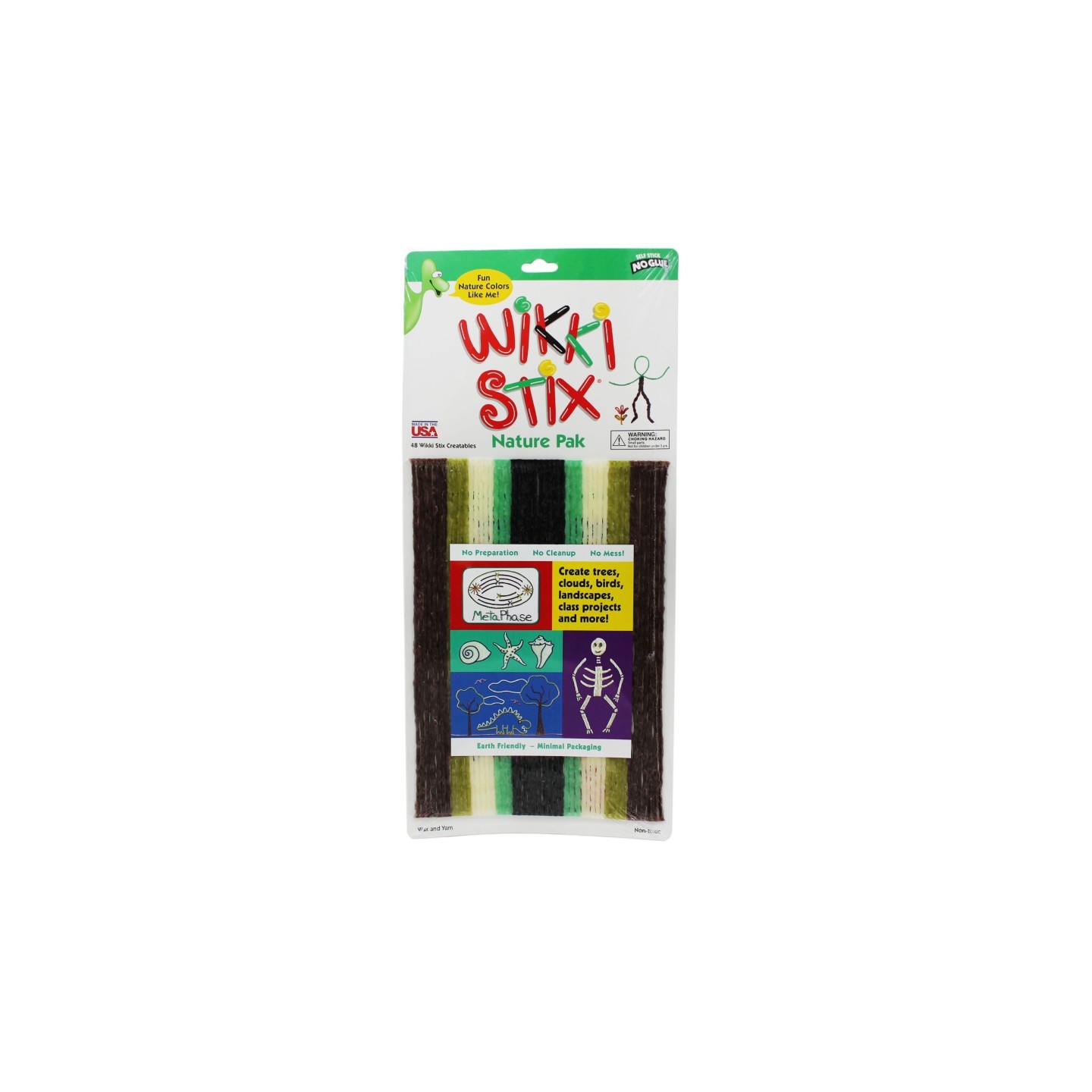 Wikki Stix® Wikki Stix®, Nature Colors, Pack of 48