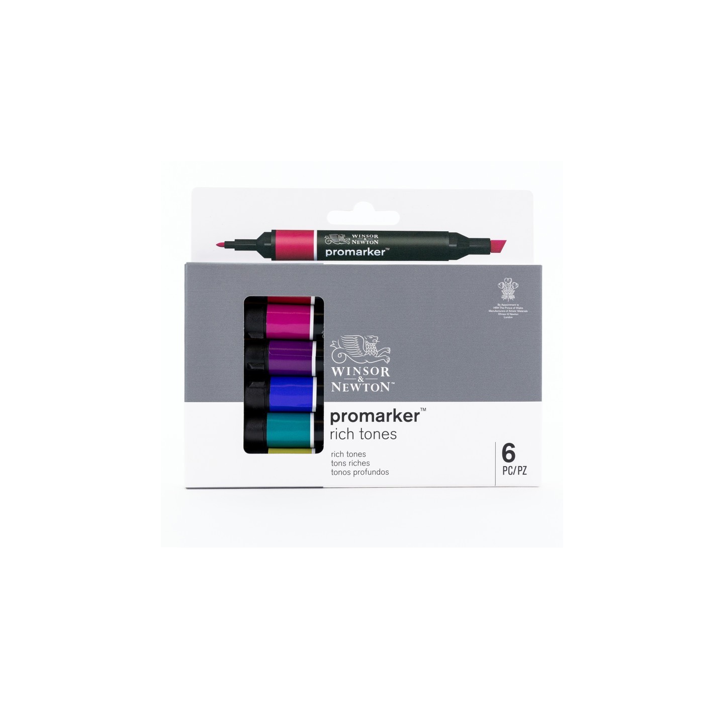 Winsor & Newton Promarker™, Rich Tones, Set of 6