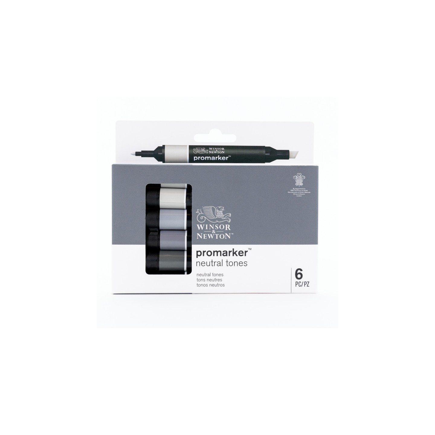 Winsor & Newton Promarker™ Neutral Tones, Set of 6