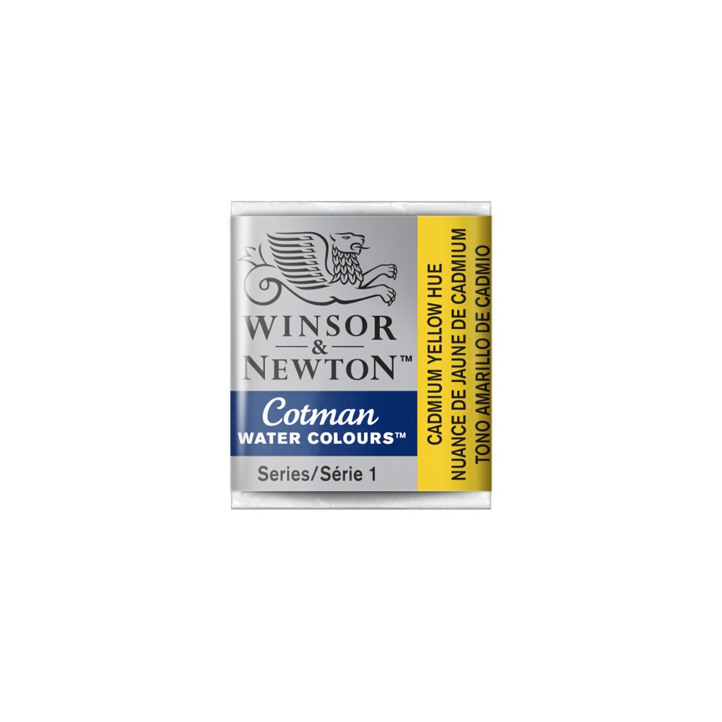 Winsor & Newton Cotman Watercolor Paint, Half Pan, Cadmium Yellow Hue