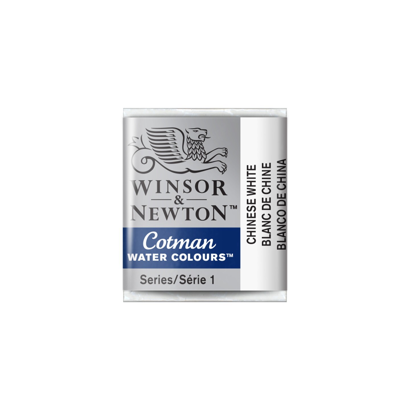 Winsor & Newton Cotman Watercolor Paint, Half Pan, Chinese White