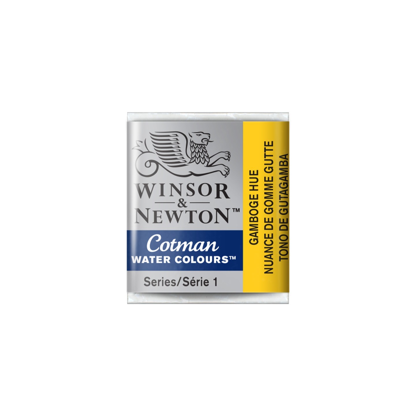 Winsor & Newton Cotman Watercolor Paint, Half Pan, Gamboge Hue