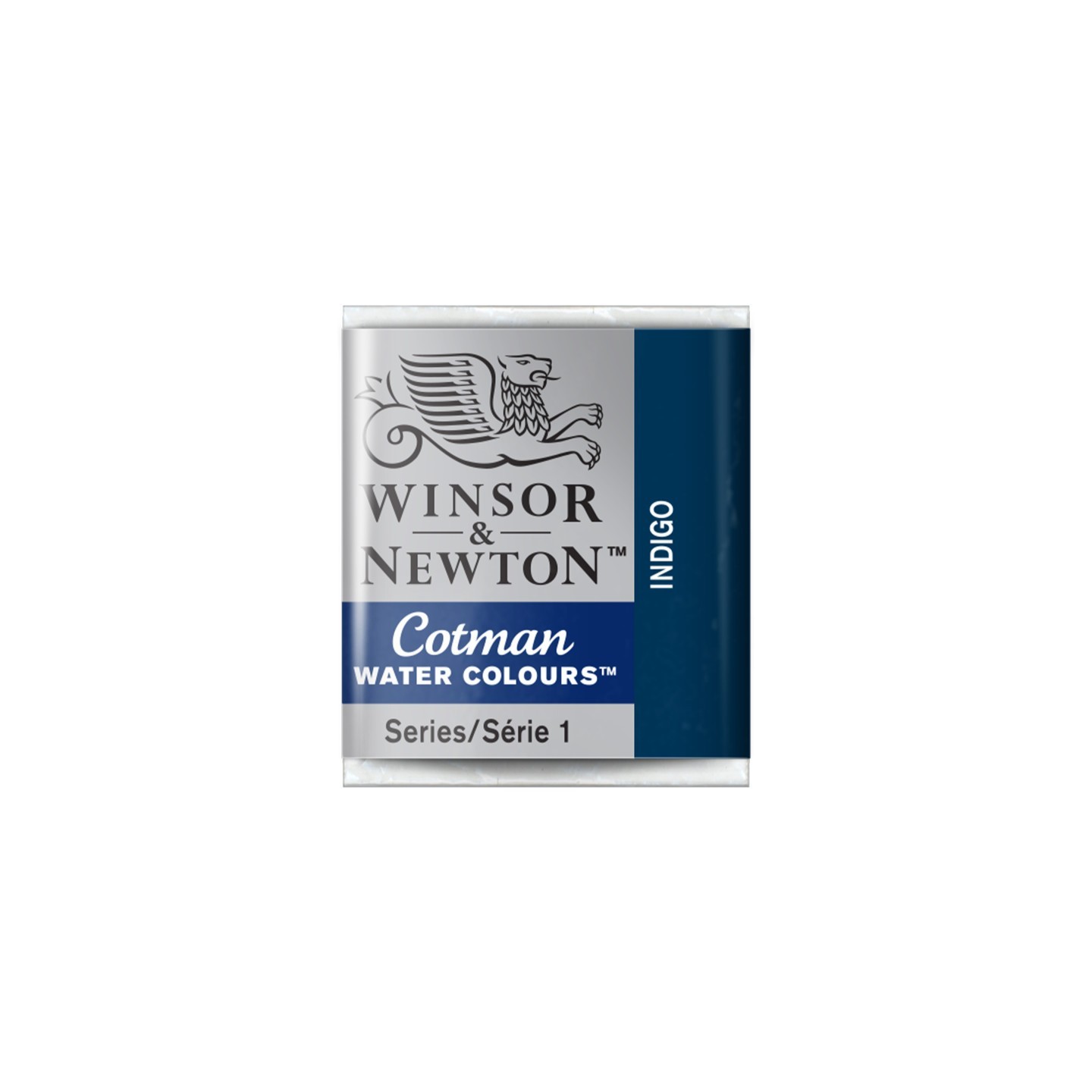 Winsor & Newton Cotman Watercolor Paint, Half Pan, Indigo