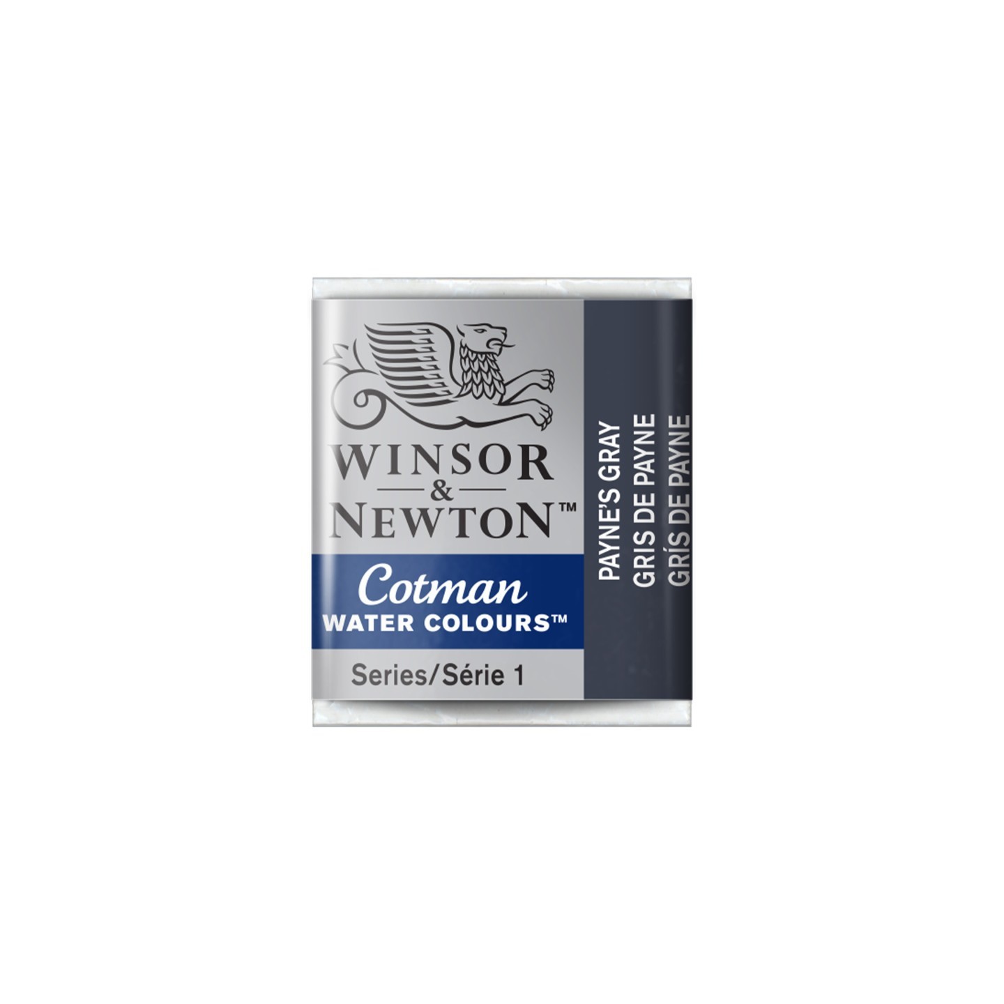 Winsor & Newton Cotman Watercolor Paint, Half Pan, Payne's Gray