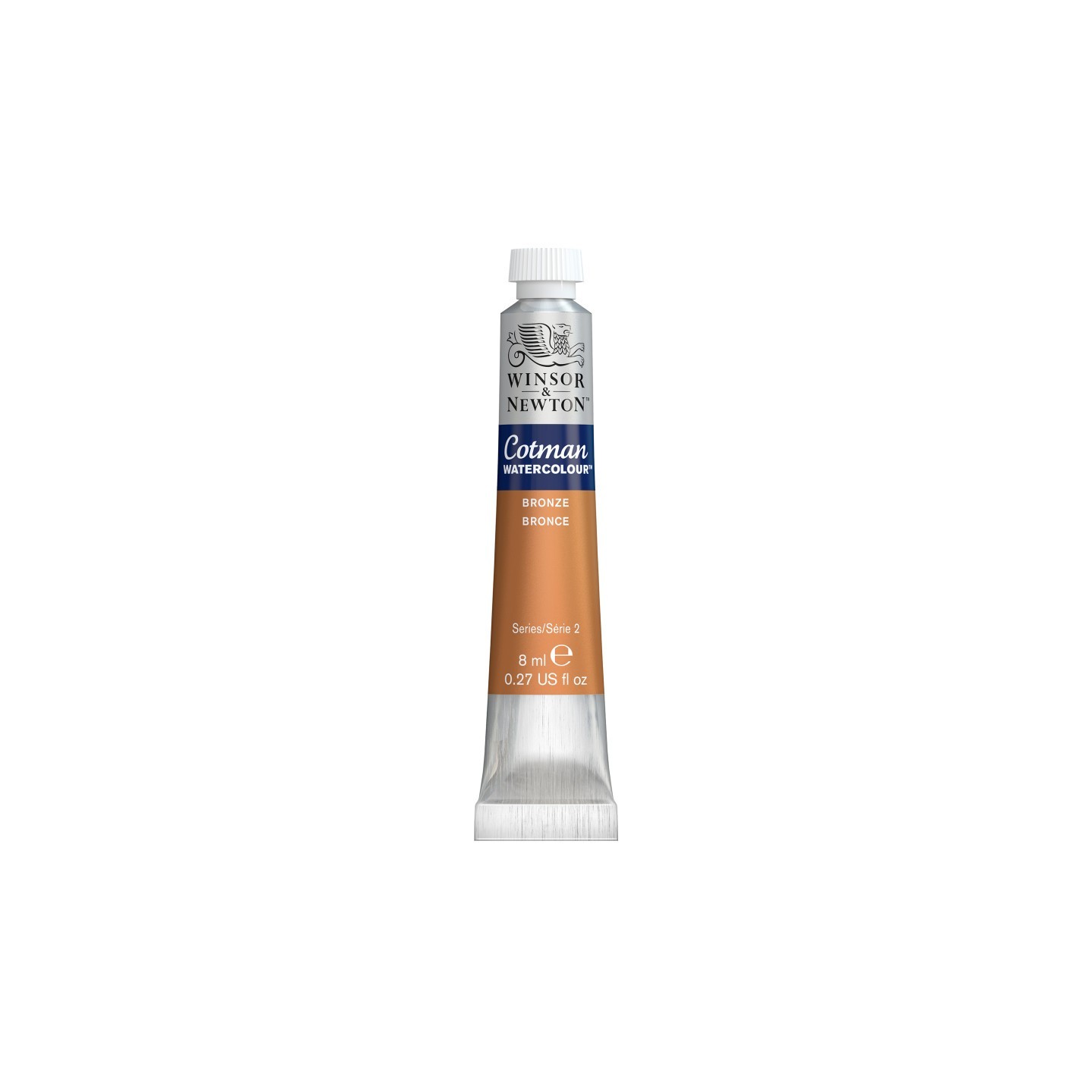 Winsor & Newton Cotman Watercolor Paint, 8 mL Tube, Bronze