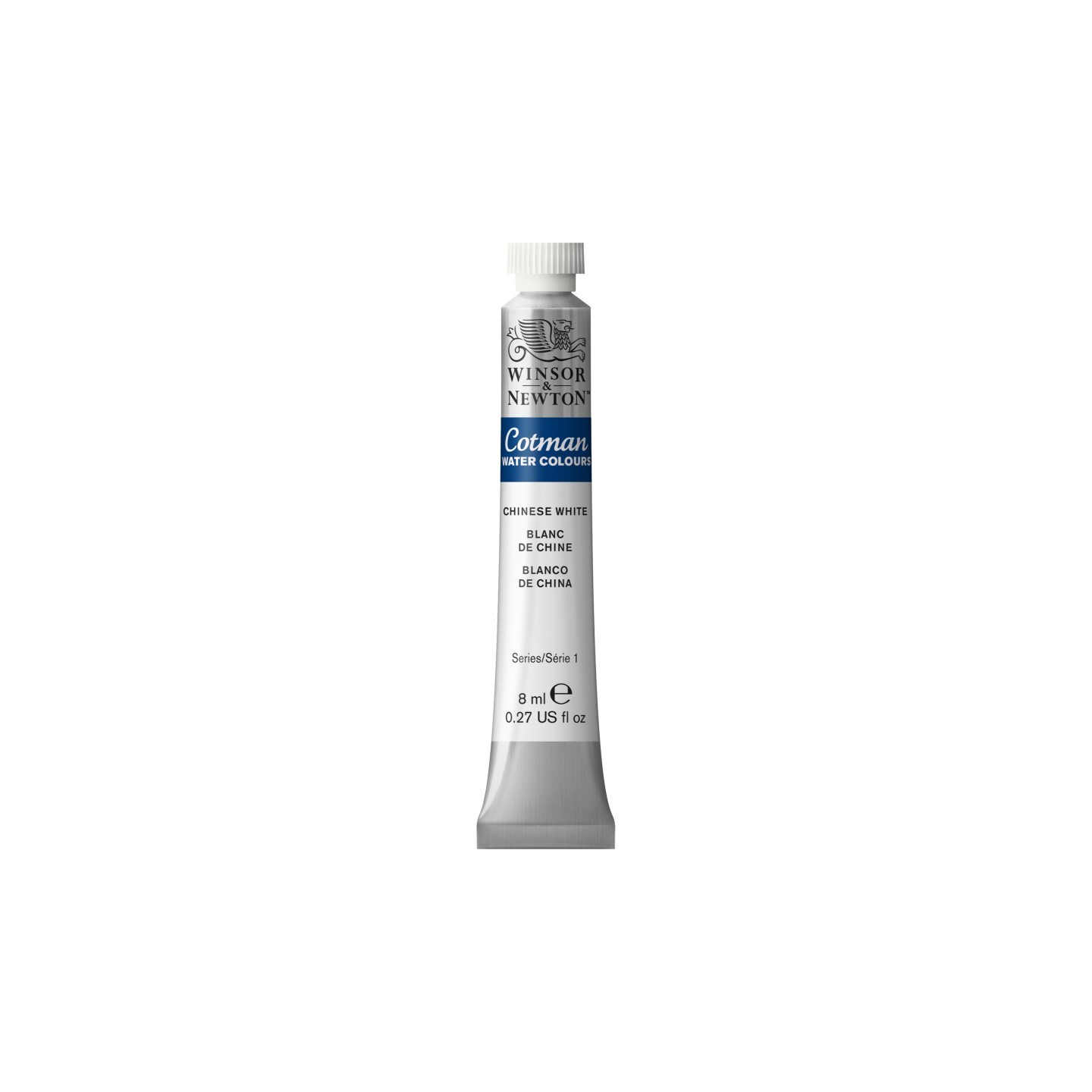 Winsor & Newton Cotman Watercolor Paint, 8 mL Tube, Chinese White