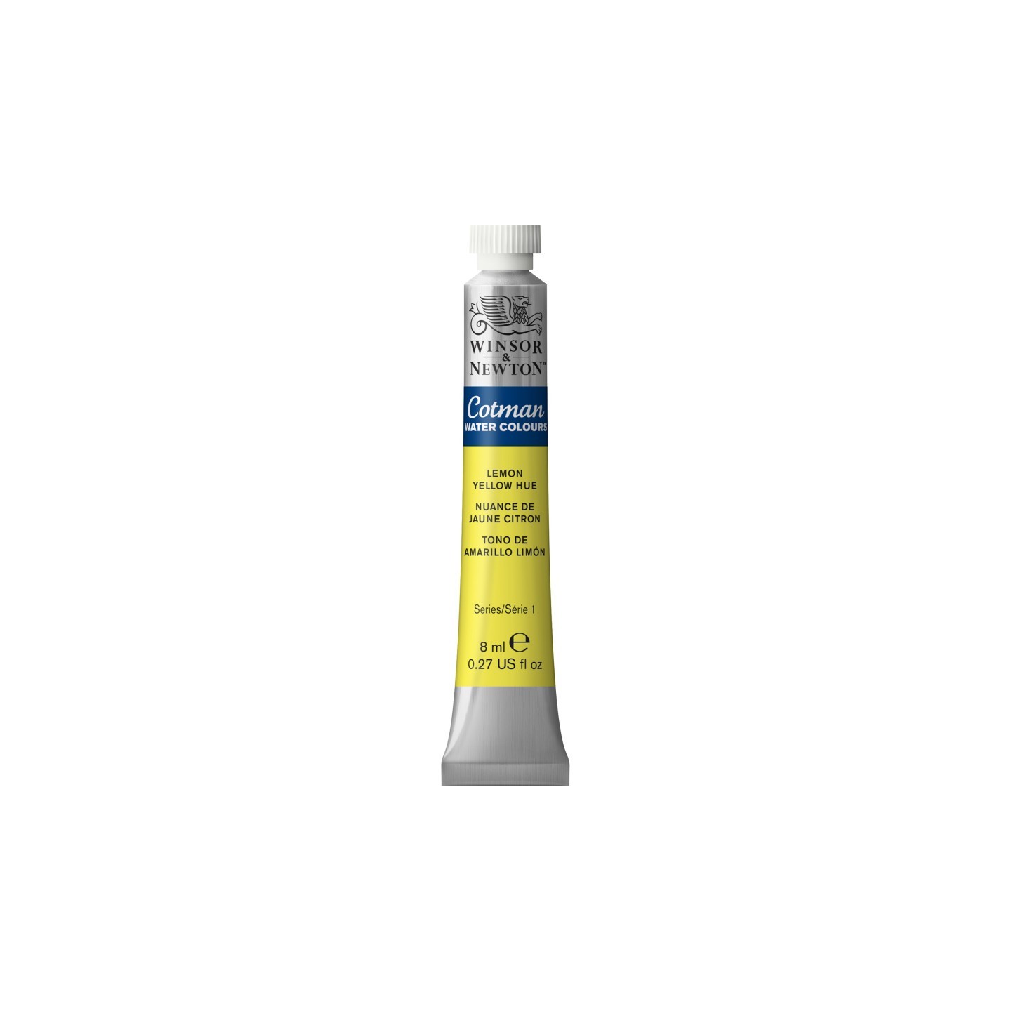 Winsor & Newton Cotman Watercolor Paint, 8 mL Tube, Lemon Yellow Hue