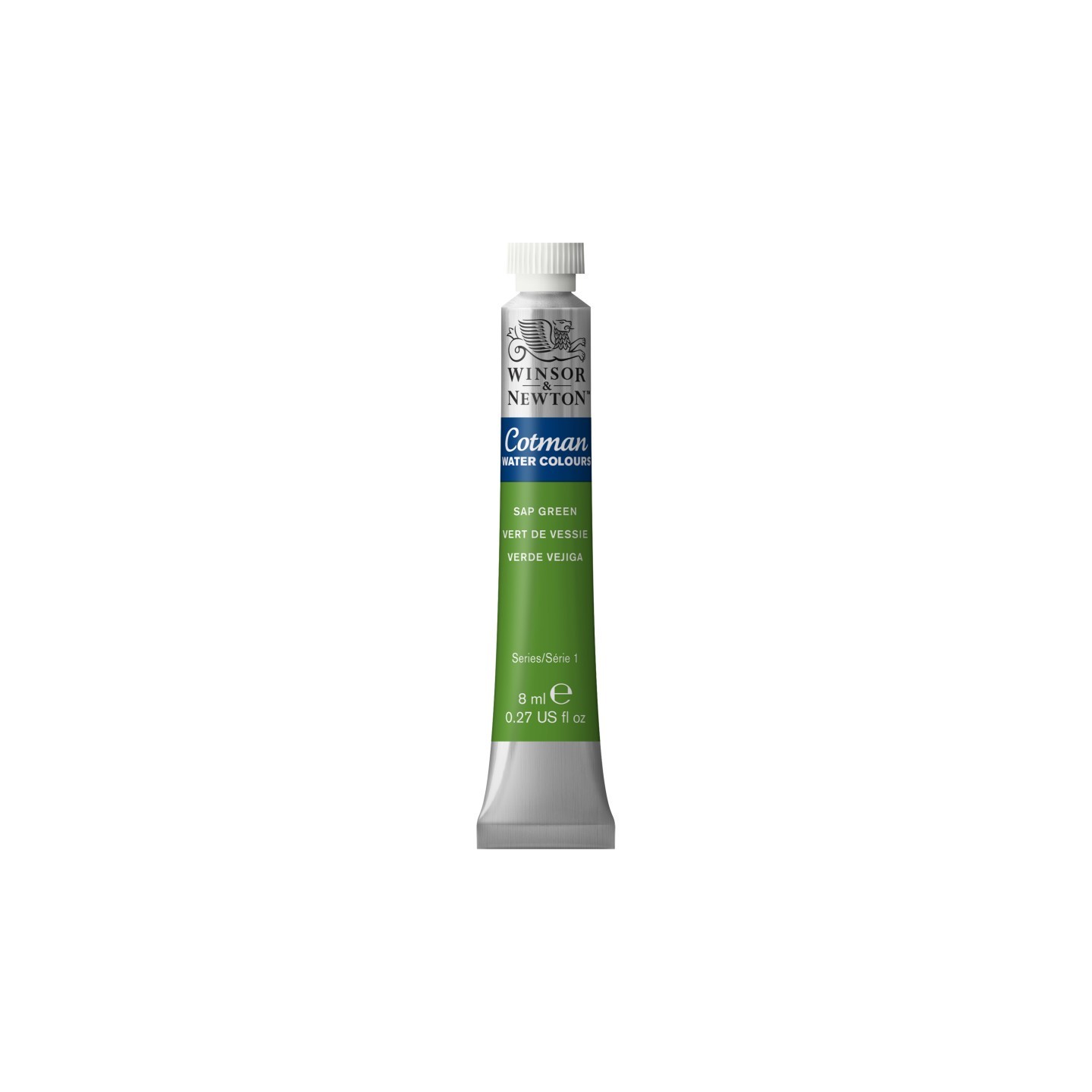 Winsor & Newton Cotman Watercolor Paint, 8 mL Tube, Sap Green