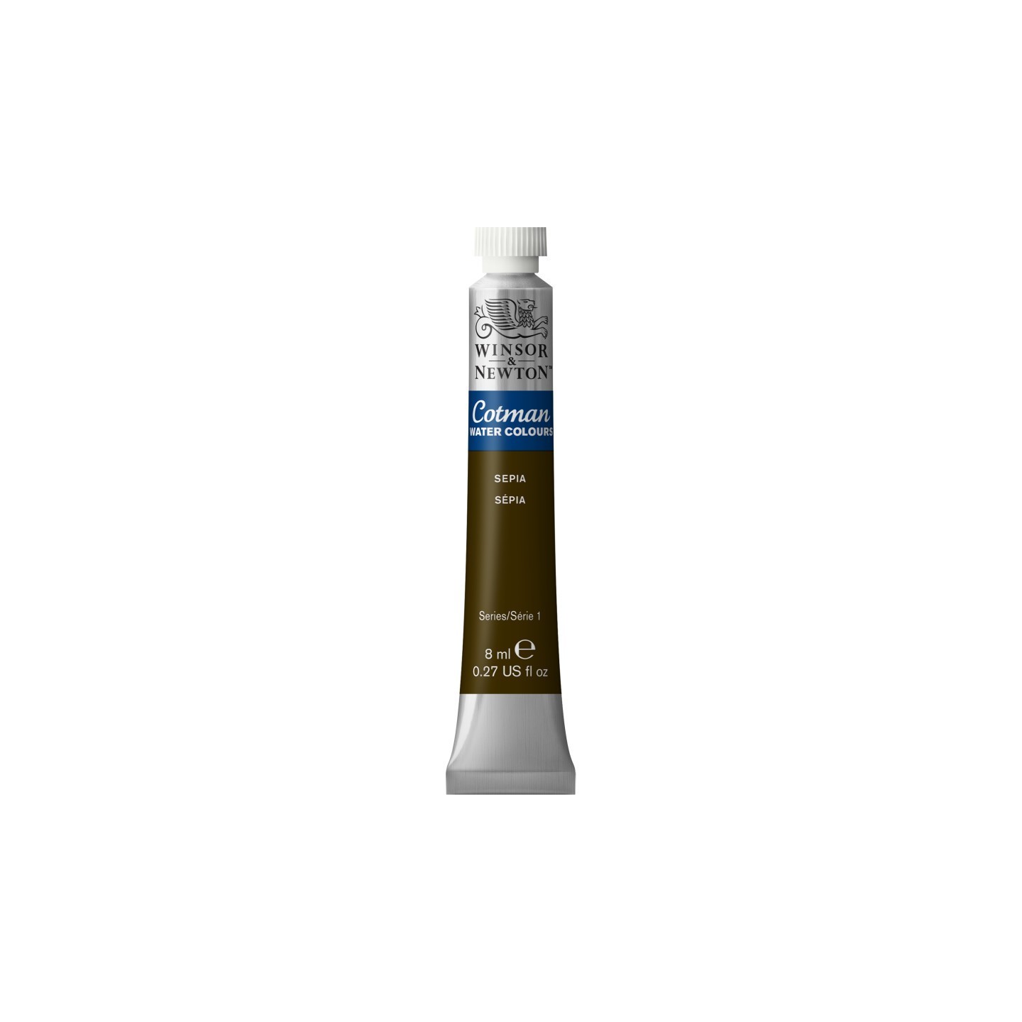 Winsor & Newton Cotman Watercolor Paint, 8 mL Tube, Sepia