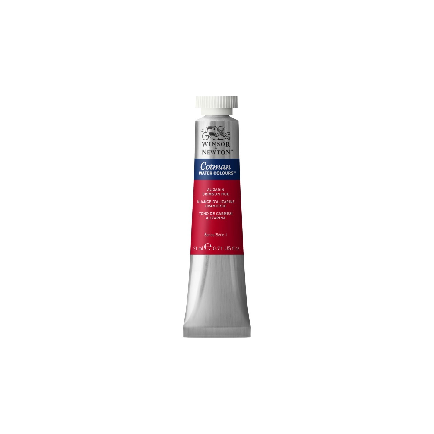 Winsor & Newton Cotman Watercolor Paint, 21 mL Tube, Alizarin Crimson Hue