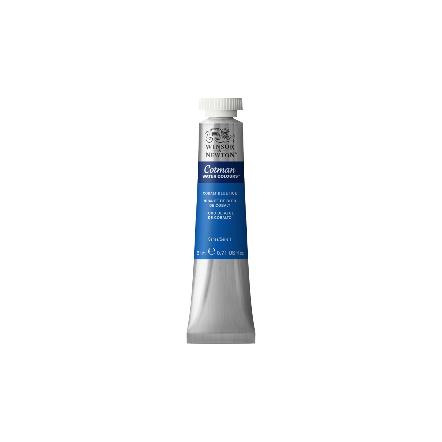 Winsor & Newton Cotman Watercolor Paint, 21 mL Tube, Cobalt Blue Hue