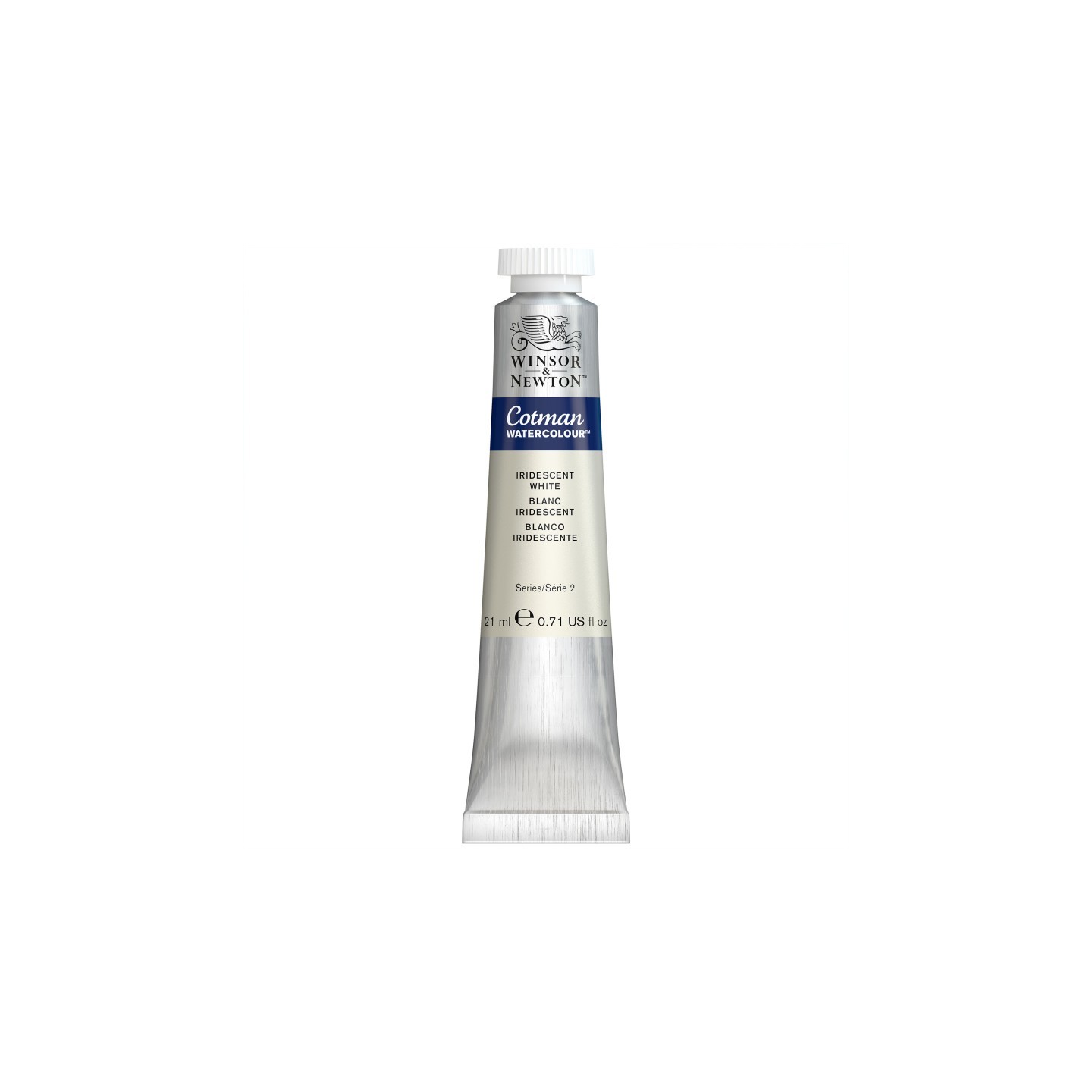 Winsor & Newton Cotman Watercolor Paint, 21 mL Tube, Iridescent White