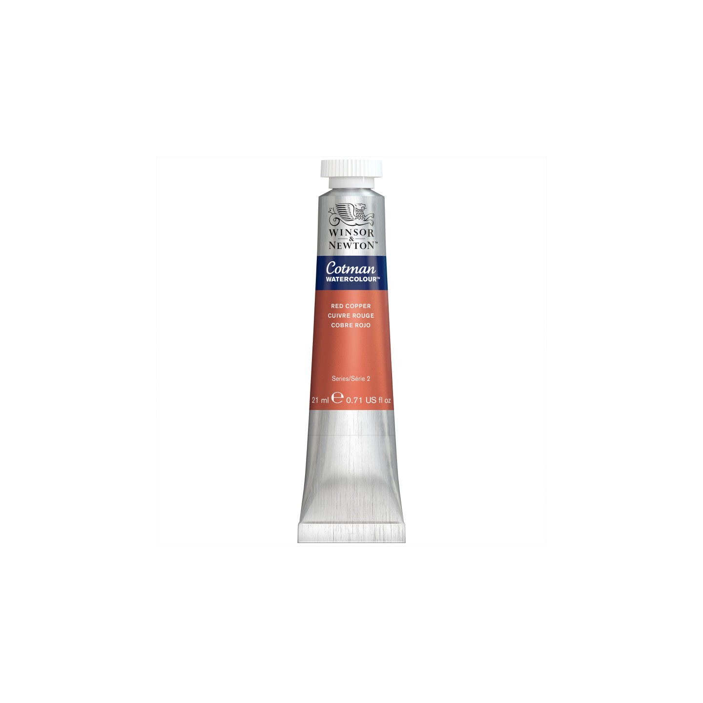 Winsor & Newton Cotman Watercolor Paint, 21 mL Tube, Red Copper