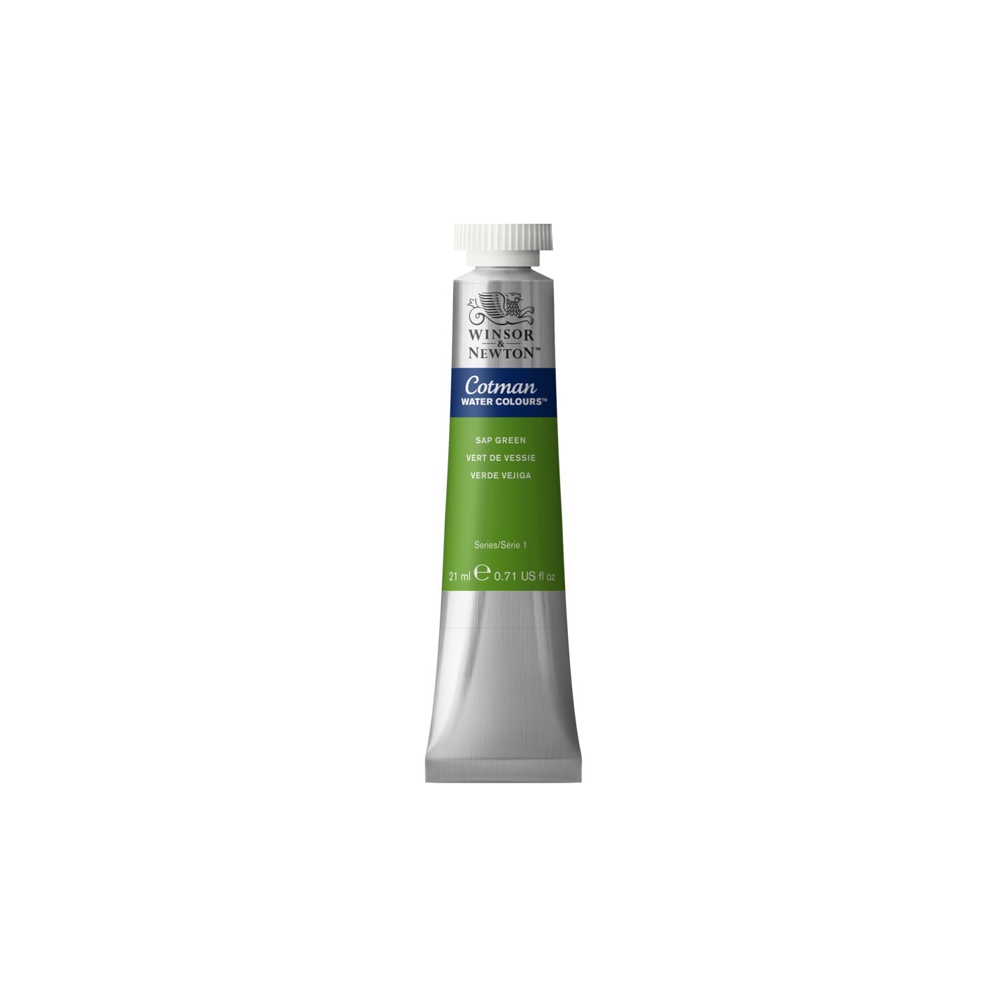 Winsor & Newton Cotman Watercolor Paint, 21 mL Tube, Sap Green