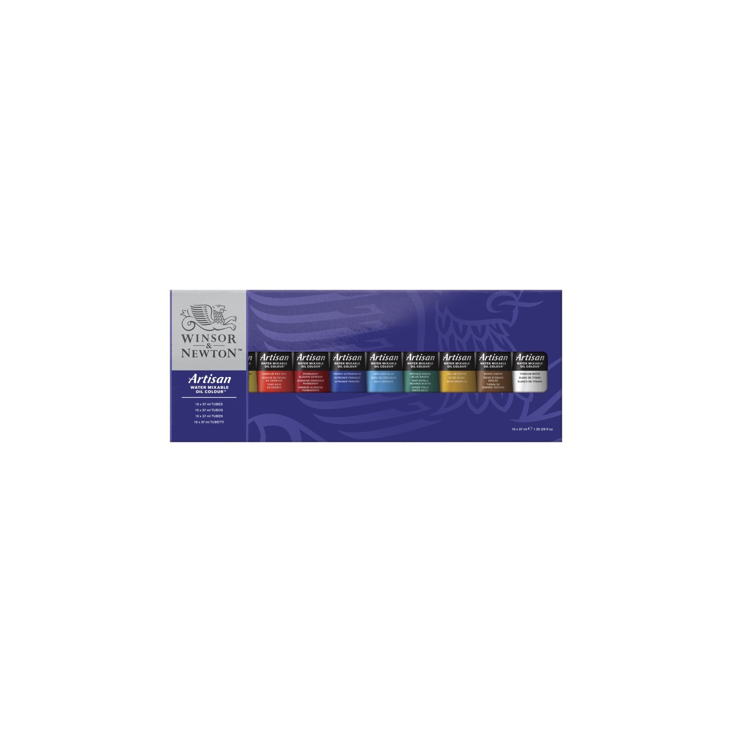 Winsor & Newton Artisan Water Mixable Oil Color Paint, 37 mL Tubes, 10 Colors