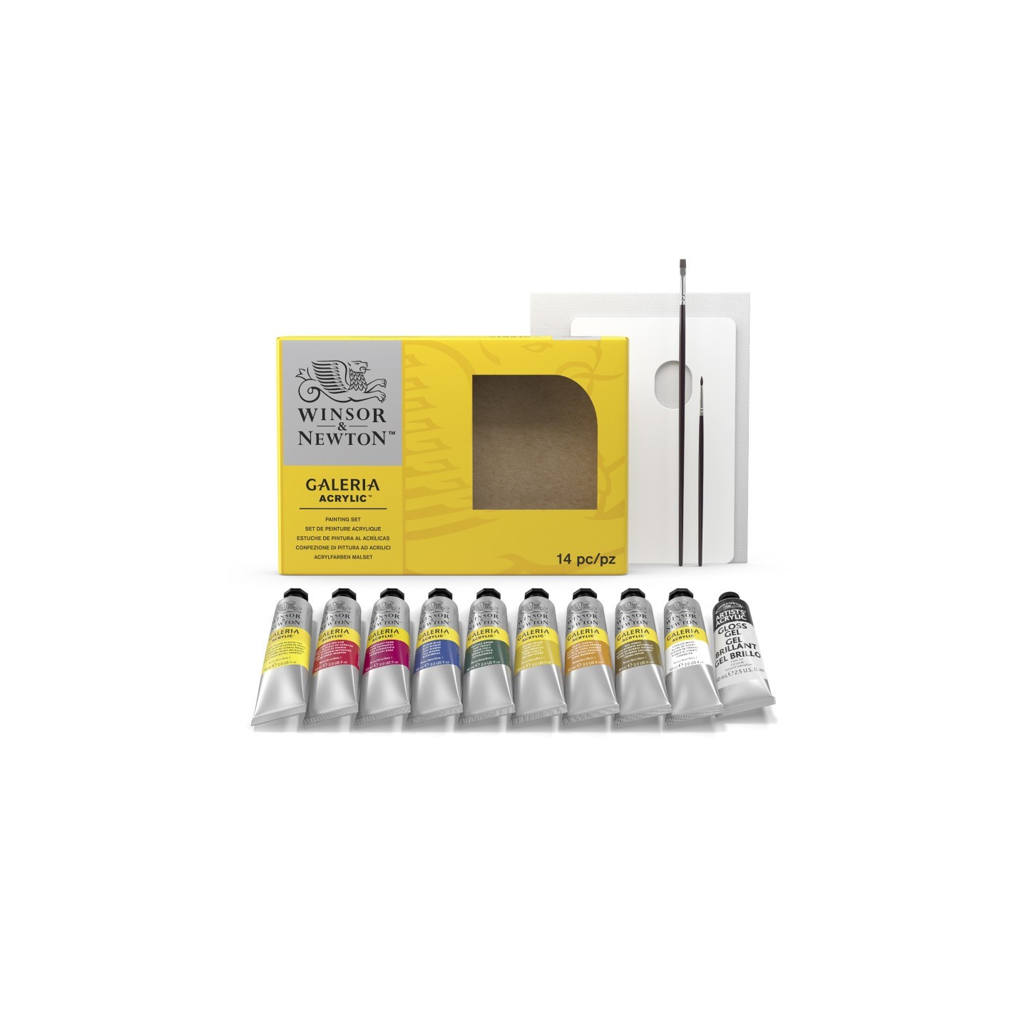 Winsor & Newton Galeria Acrylic Painting Complete Set