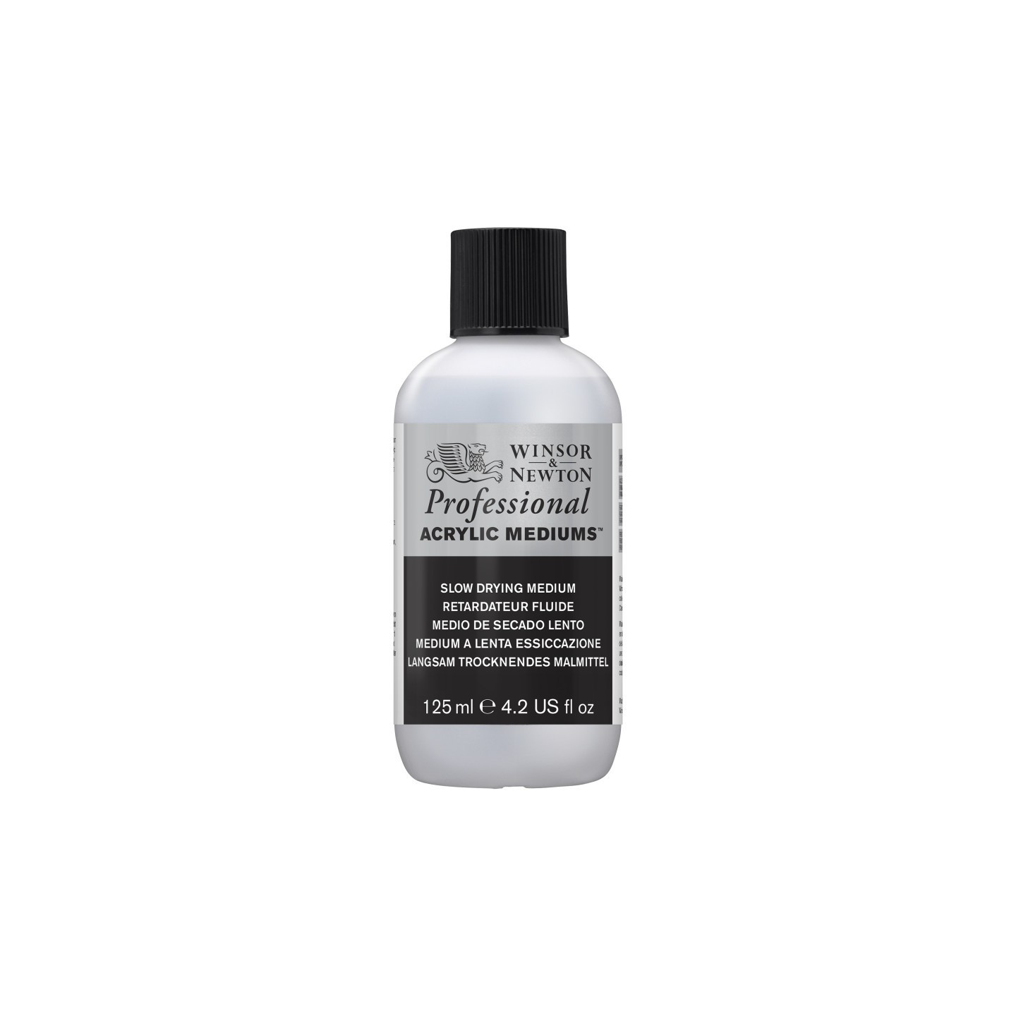 Winsor & Newton Professional Acrylic Medium, Slow Drying, 125 mL Bottle